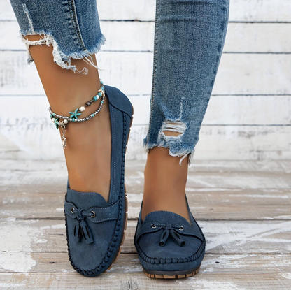 Nadine (manual) - Klassische Loafers mit Quasten-Detail