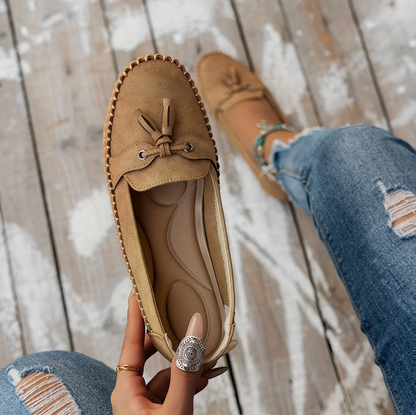Nadine (manual) - Klassische Loafers mit Quasten-Detail