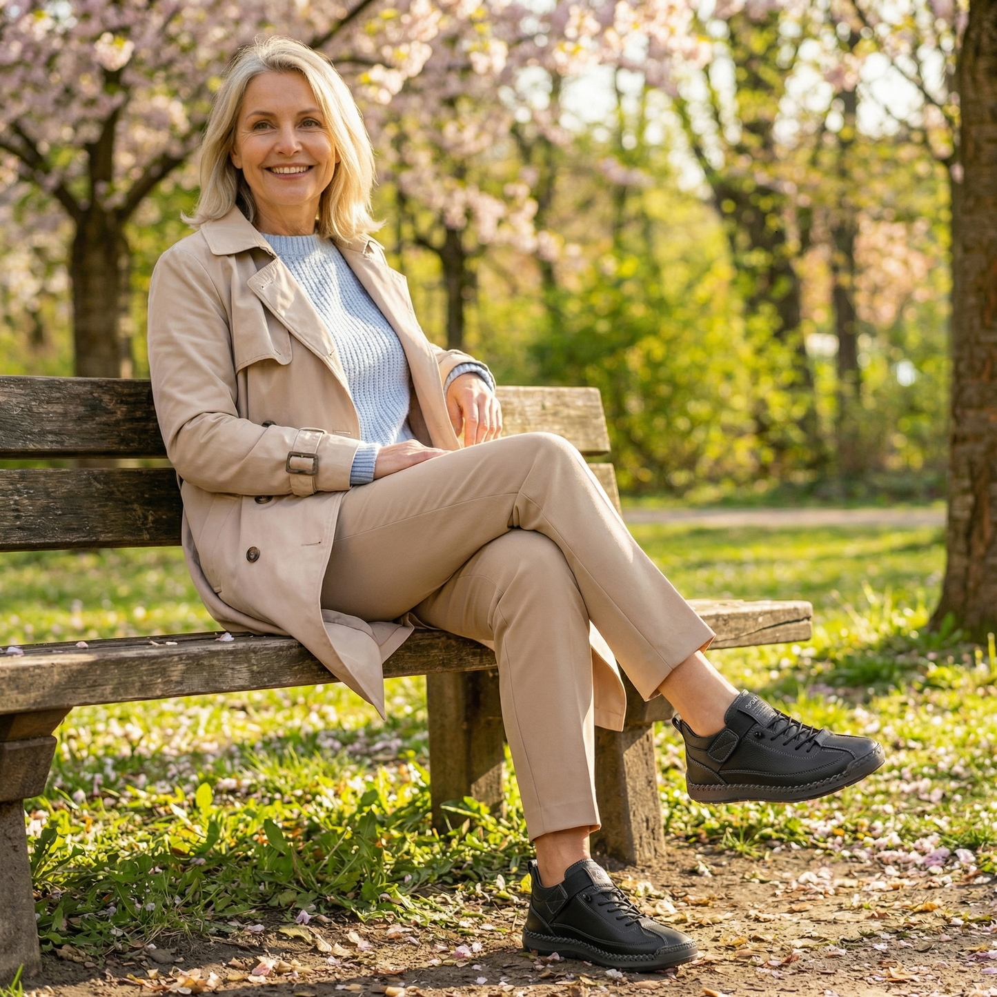 Mia – Komfortable & Schmerzfreie Orthopädische Sneakers